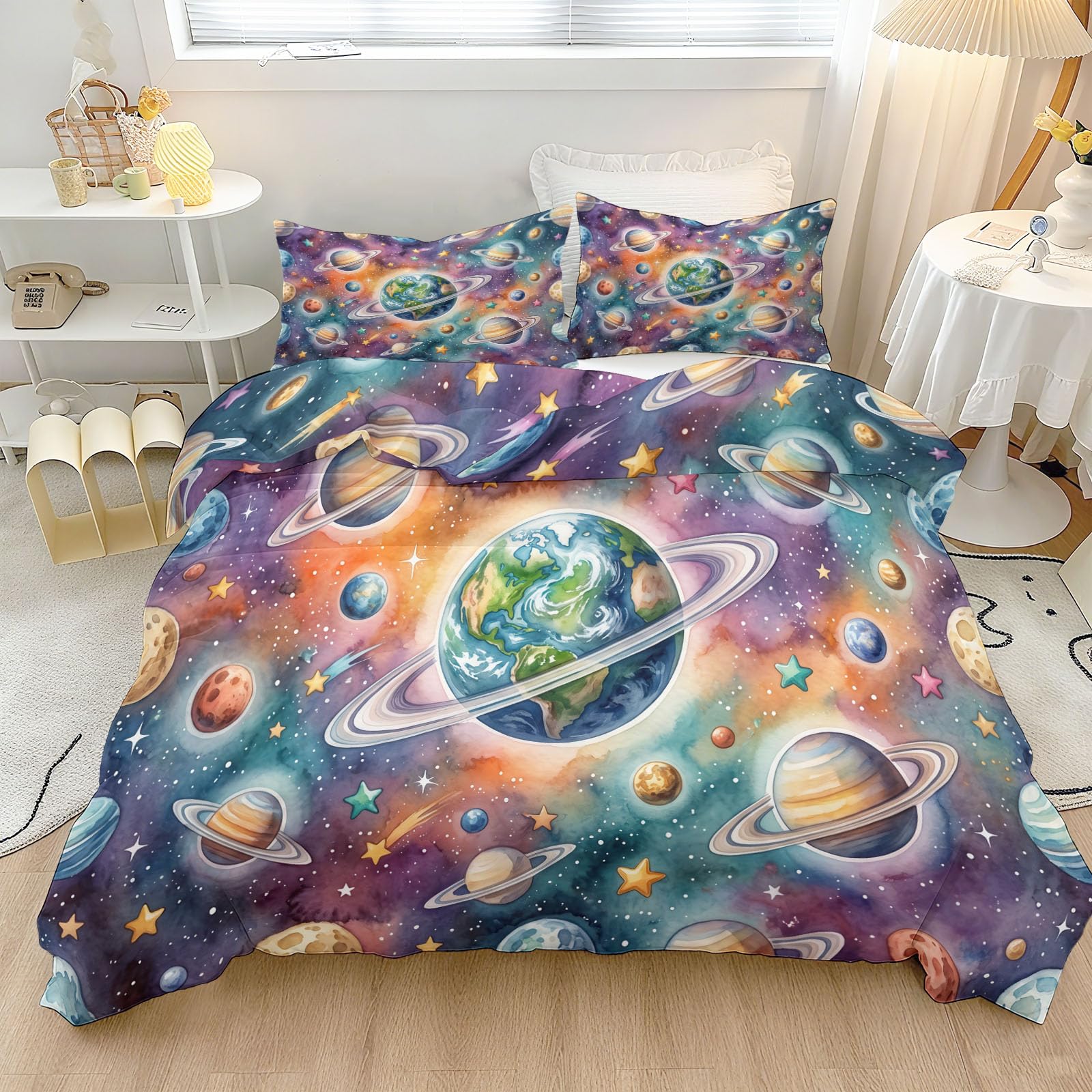 Zestaw pościeli Science-Fiction 220 x 240 Zamek błyskawiczny