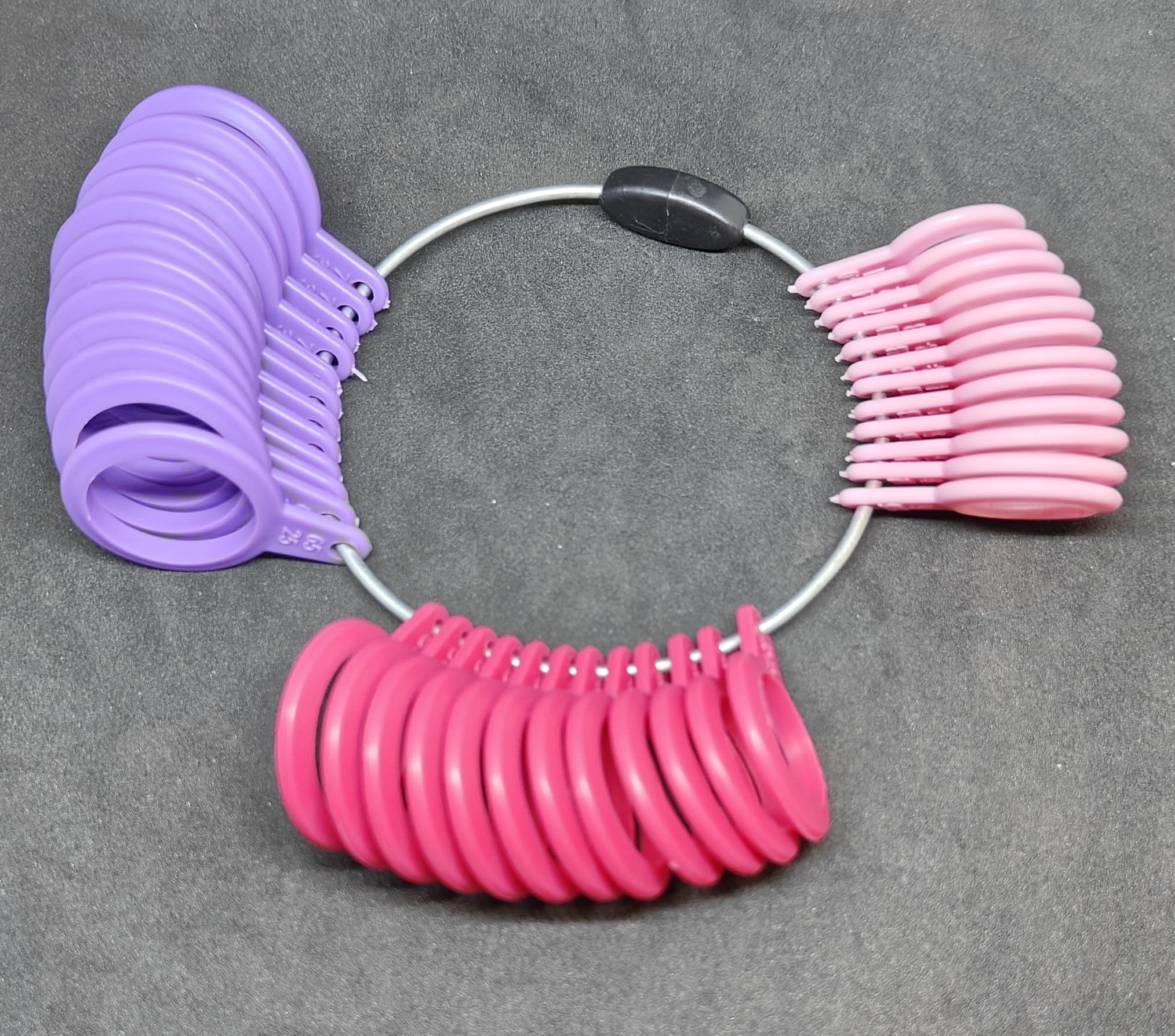 Kumu Jewellery Tools® Ring Sizer, Super Soft Plastic, Handy for Measuring Ring Size (Ring Sizer) 2