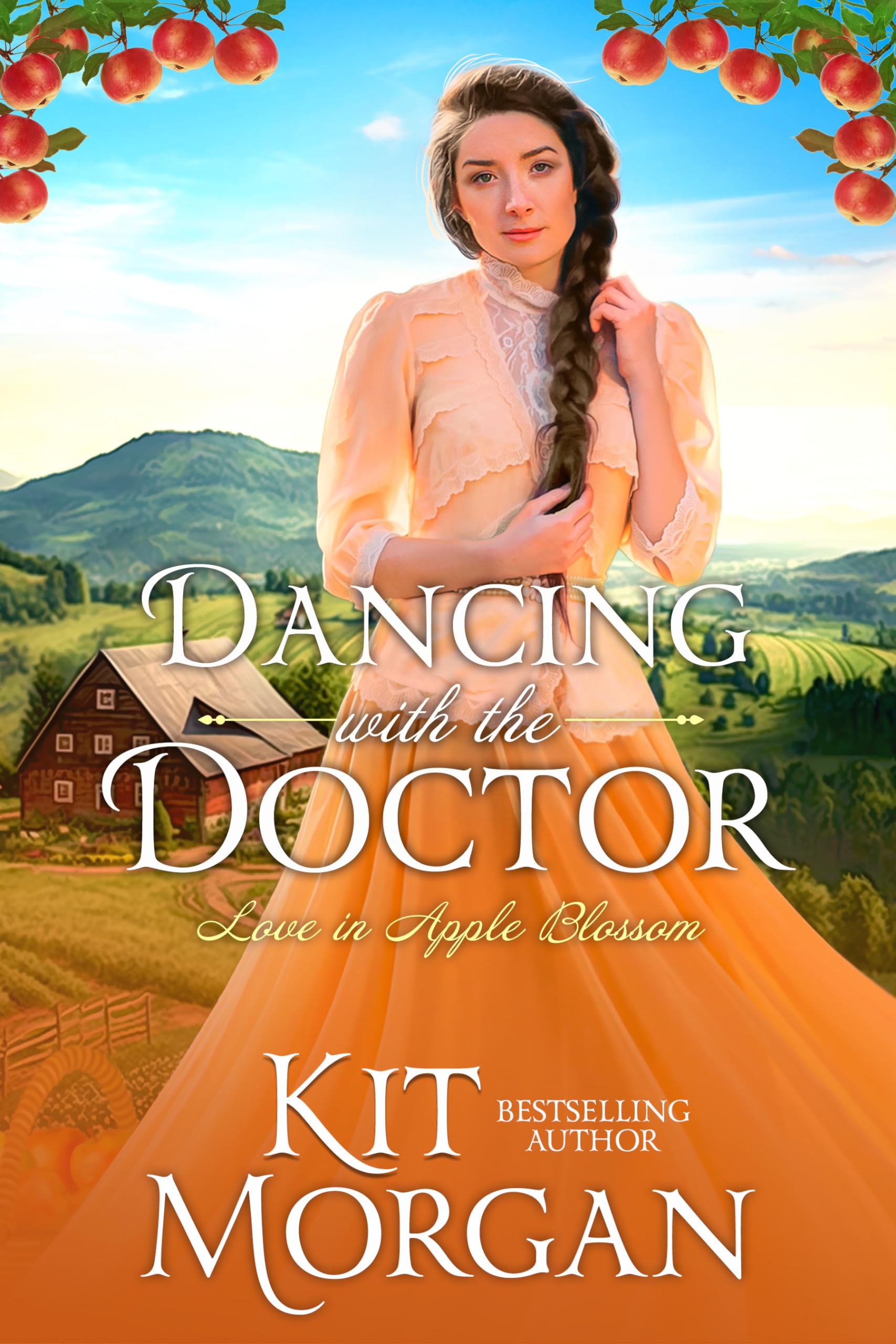 Dancing with the Doctor: Sweet Western Romance (Love in Apple Blossom Book 8)