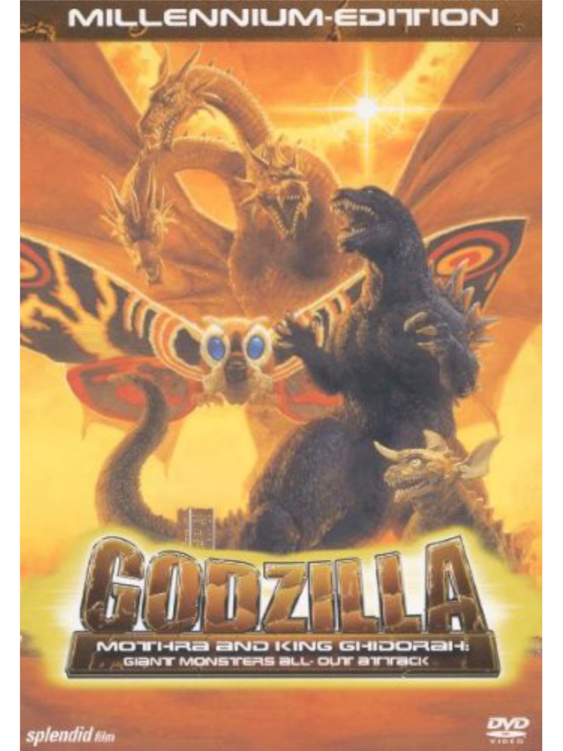 Godzilla Millennium Edition 6 DVD Collection Kaiju Klassiker Toho Studios Monster Filme