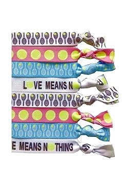4. Tennis Hair Elastic Set