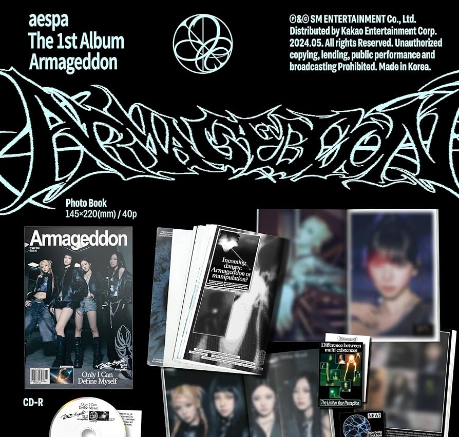Amazon.co.jp: aespa 1st Full Album [Armageddon] (Zine Ver