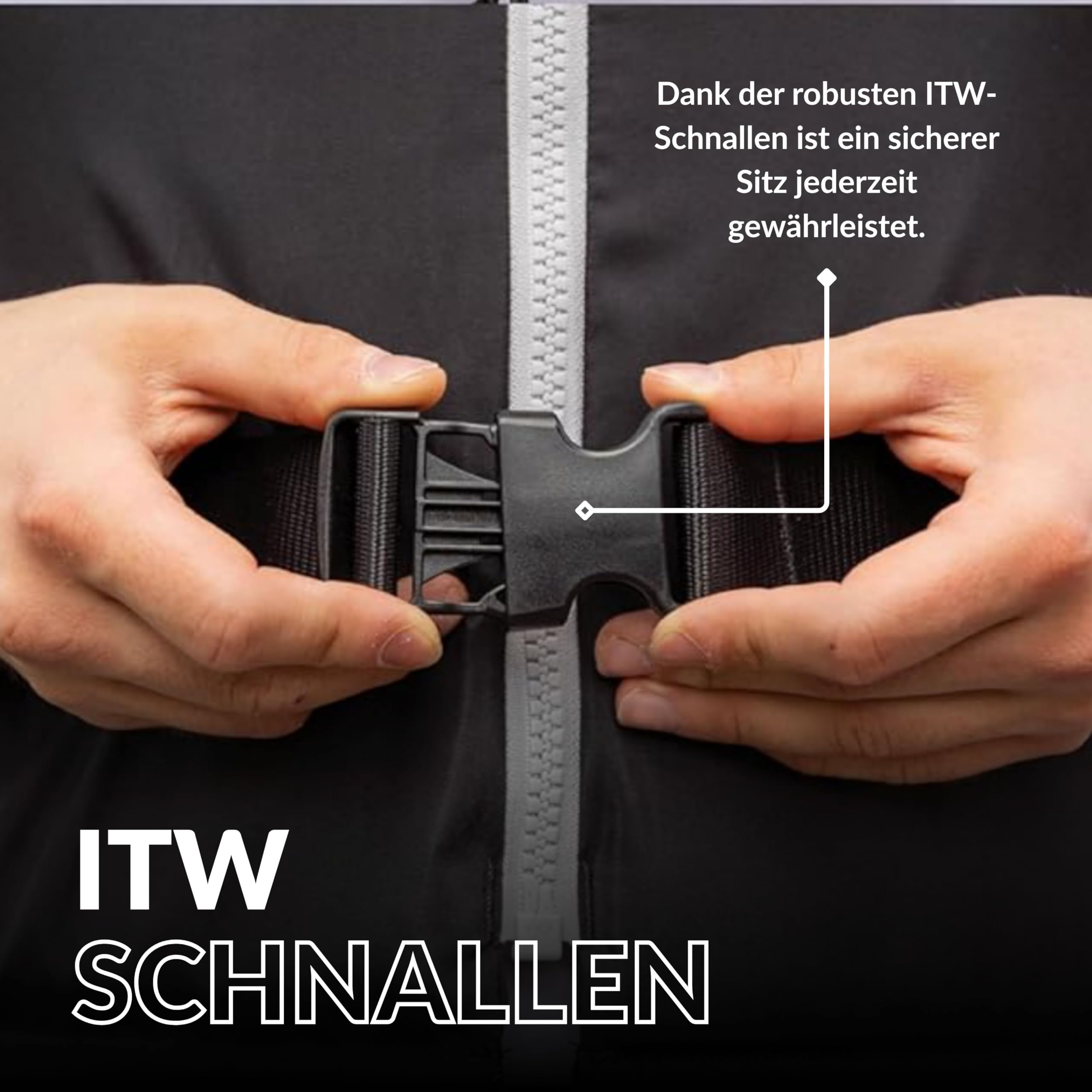 NOARD Schwimmhilfe in 5 Größen – Schwimmweste Black Edition – 25-120 kg – EN ISO 12402-5 CE (50 N) – Feststoffweste