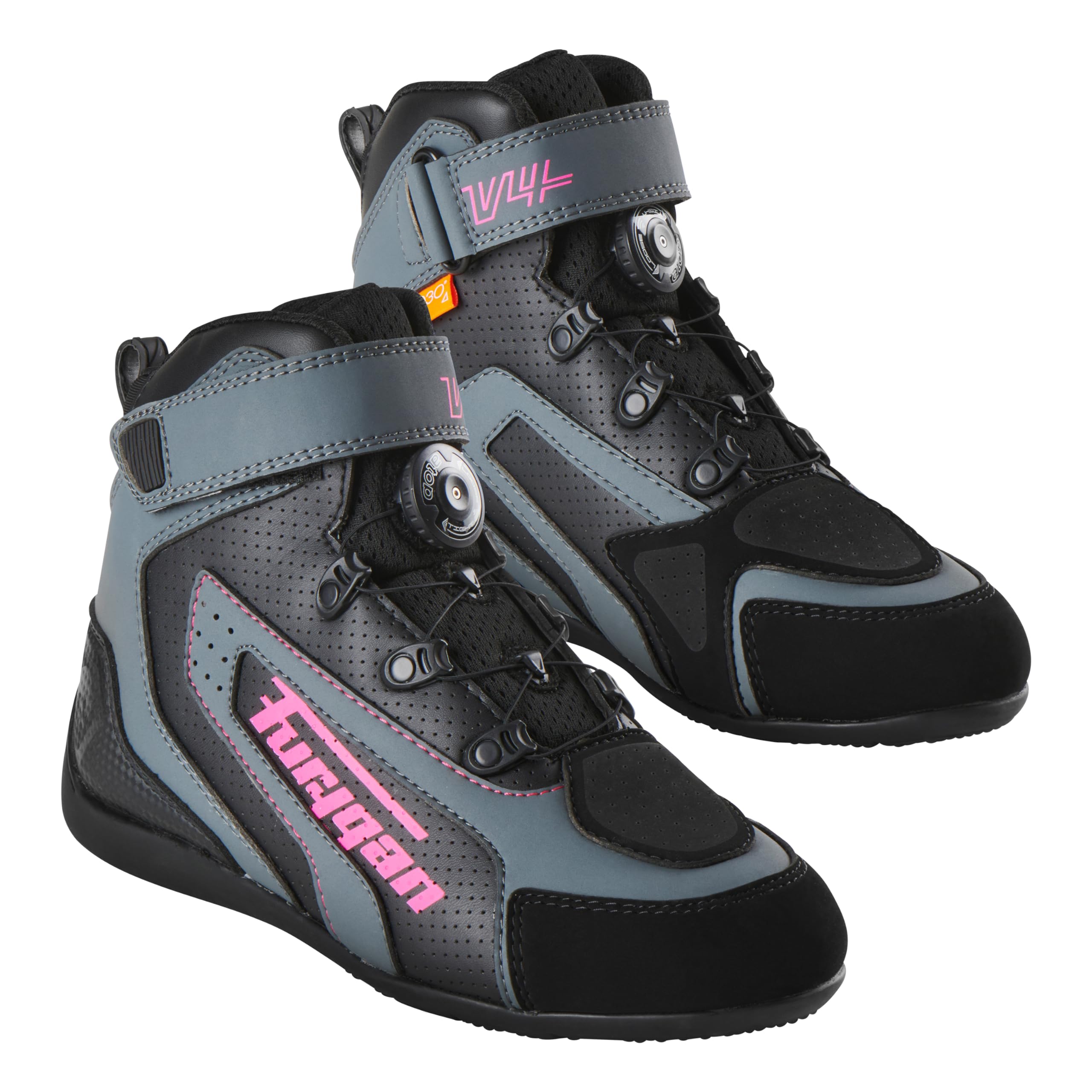 Furygan V4 Easy D3o Vented Lady V4 EASY D3O VENTED LADY - Zapatos de moto para mujer - Confort, ventilación, protección reforzada en los tobillos, máxima seguridad, comodidad y ventilaciónMujer