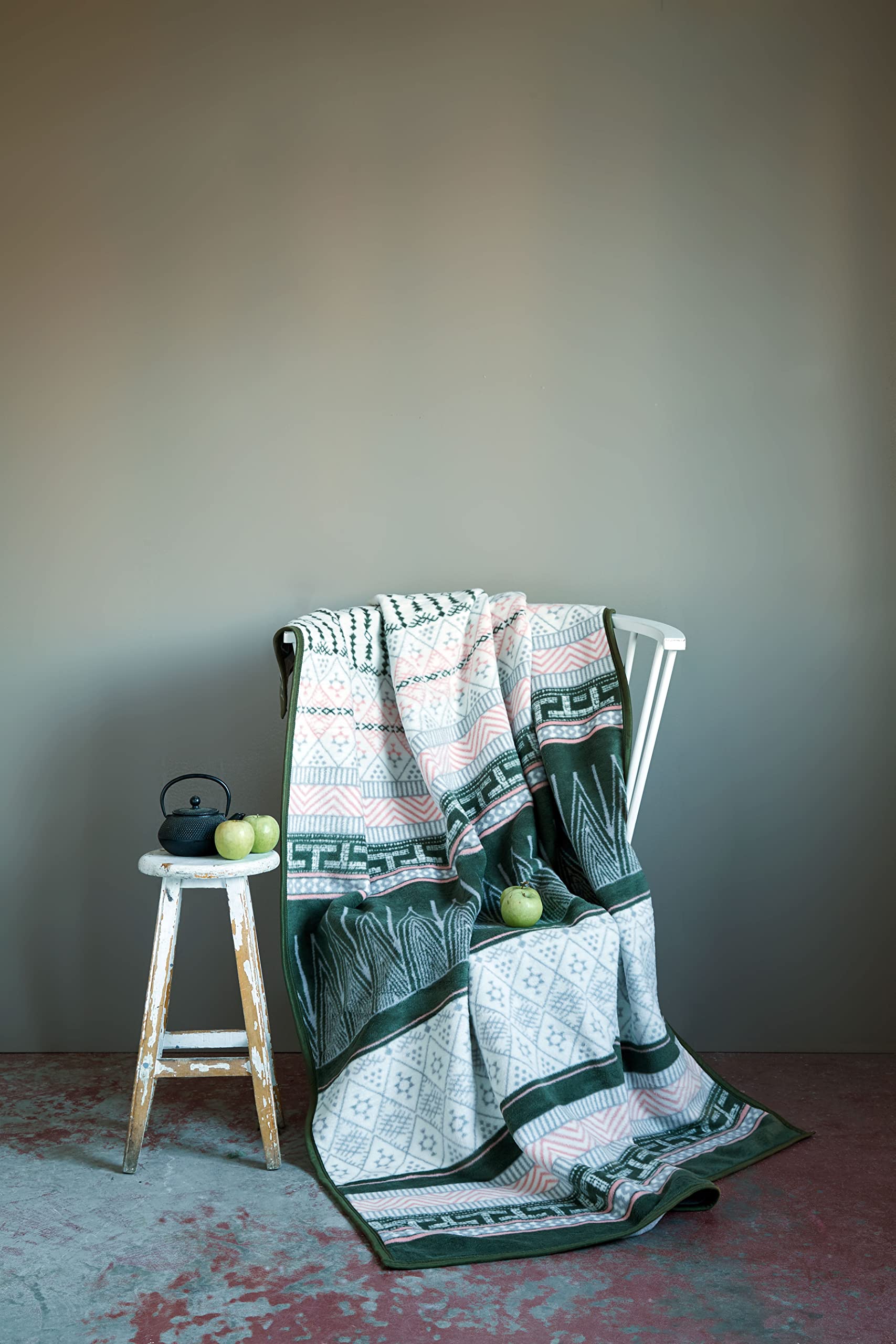 BOHORIA® Cozy Scotch Coperta Morbida 150x200 Cm - Invernale Per Divano E Letto - 58% Cotone - 2