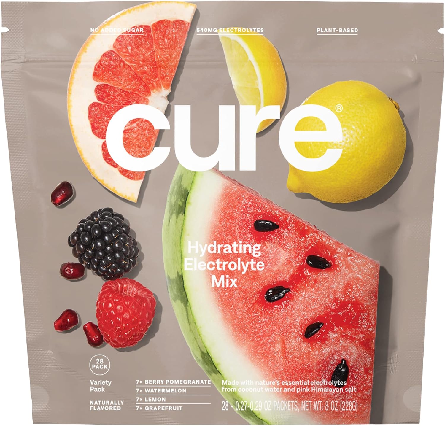 Buy Cure Hydrating Electrolyte Mix Electrolyte Powder for Dehydration