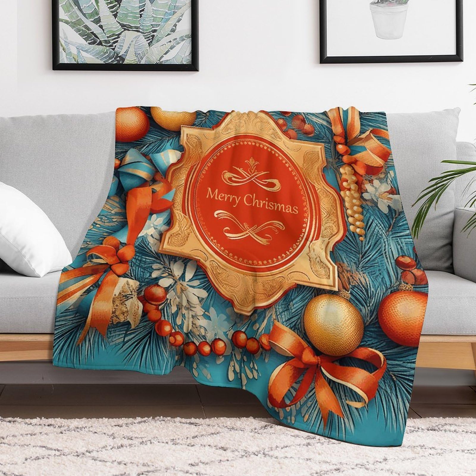 Couverture polaire en flanelle pour une ambiance ferme et cocooning