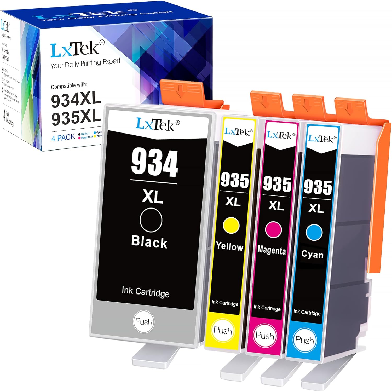 Druckerpatrone 934 935 934 XL 935 XL Ersatz für HP 934 XL 935 XL