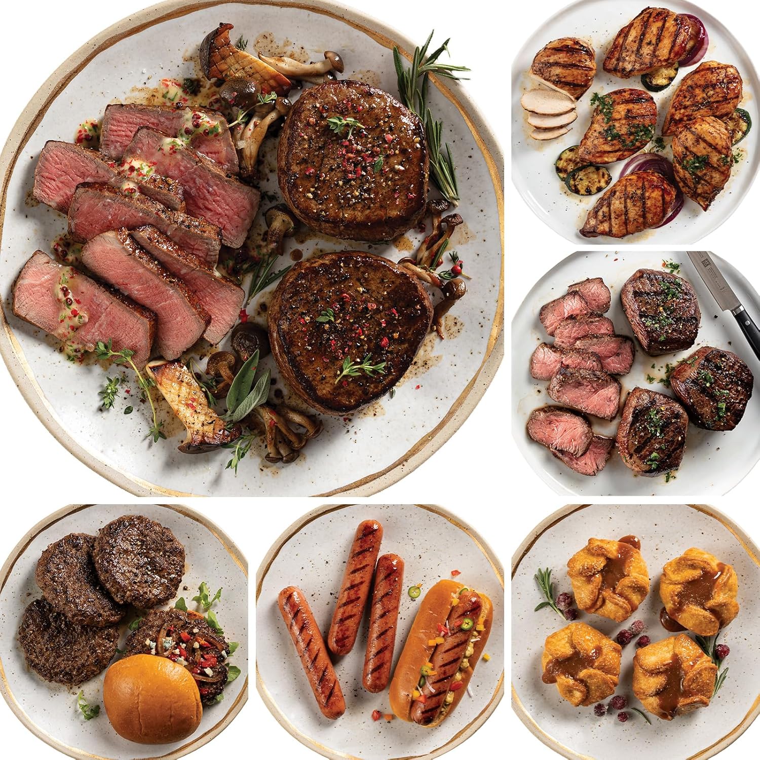 Omaha Steaks Ultimate Gift + FREE Burgers