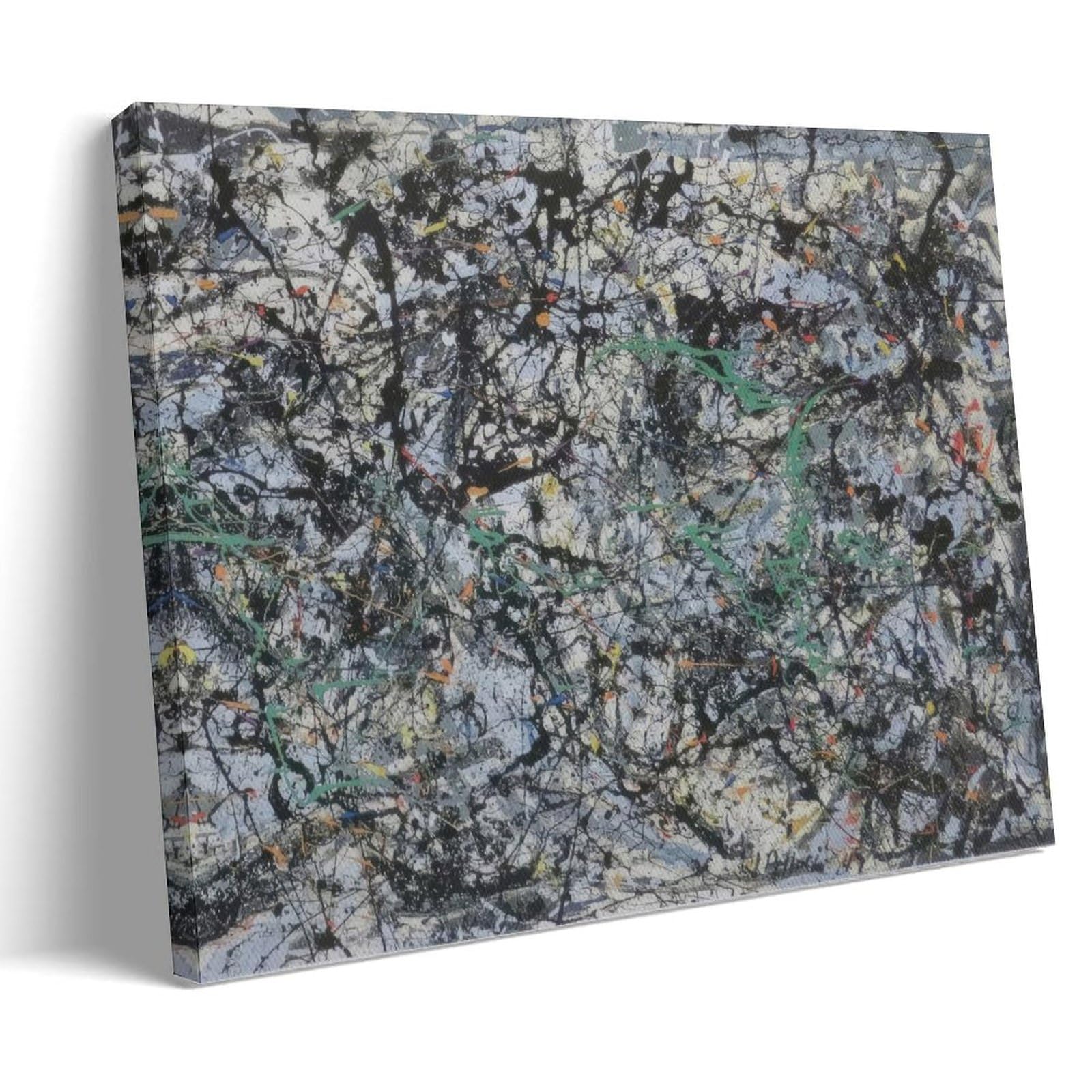 Art Pollock Numéro 0 toile moderne chambre 40x60cm - 8