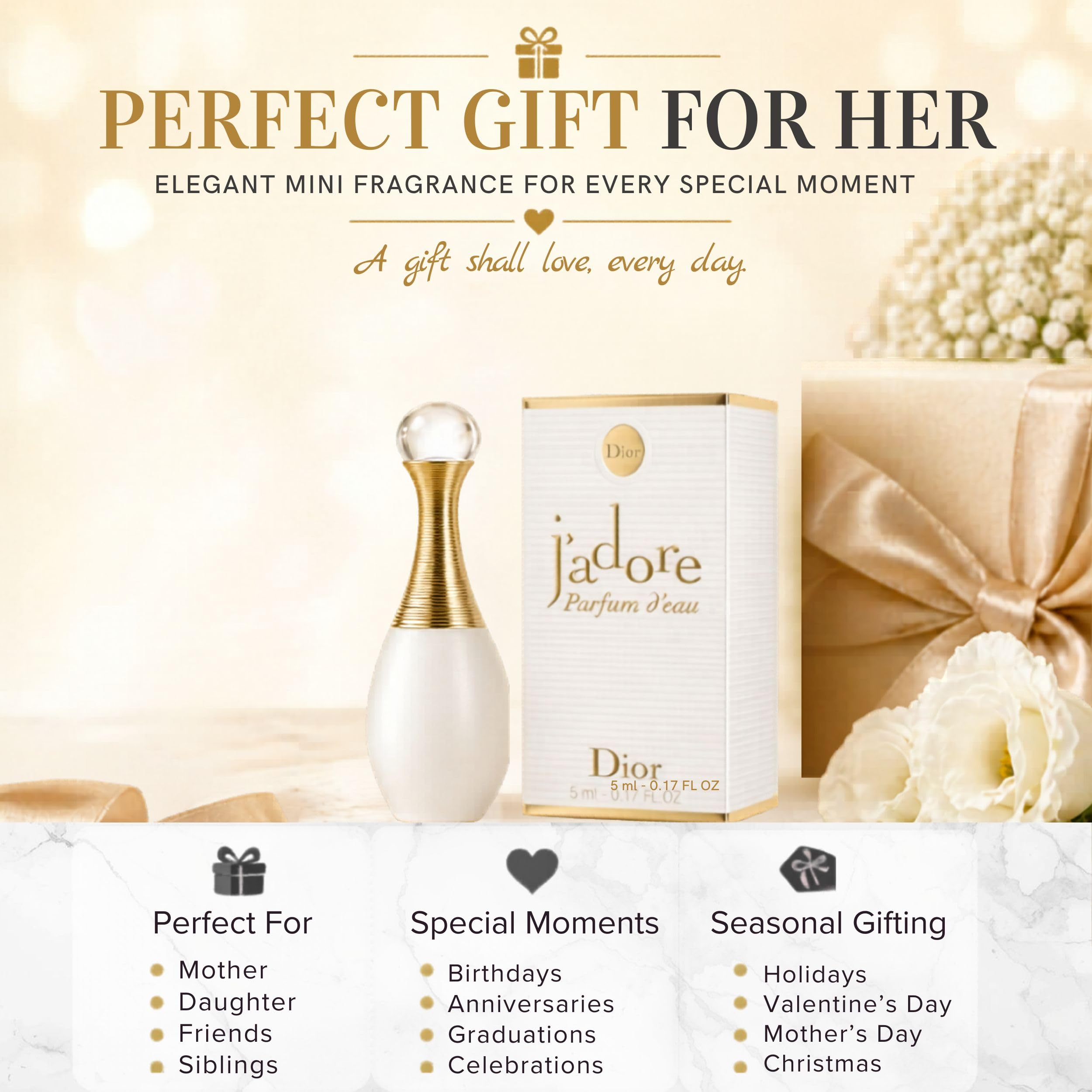 Amazon | Dior(ディオール) ジャドール パルファン ドー EDP 5mL
