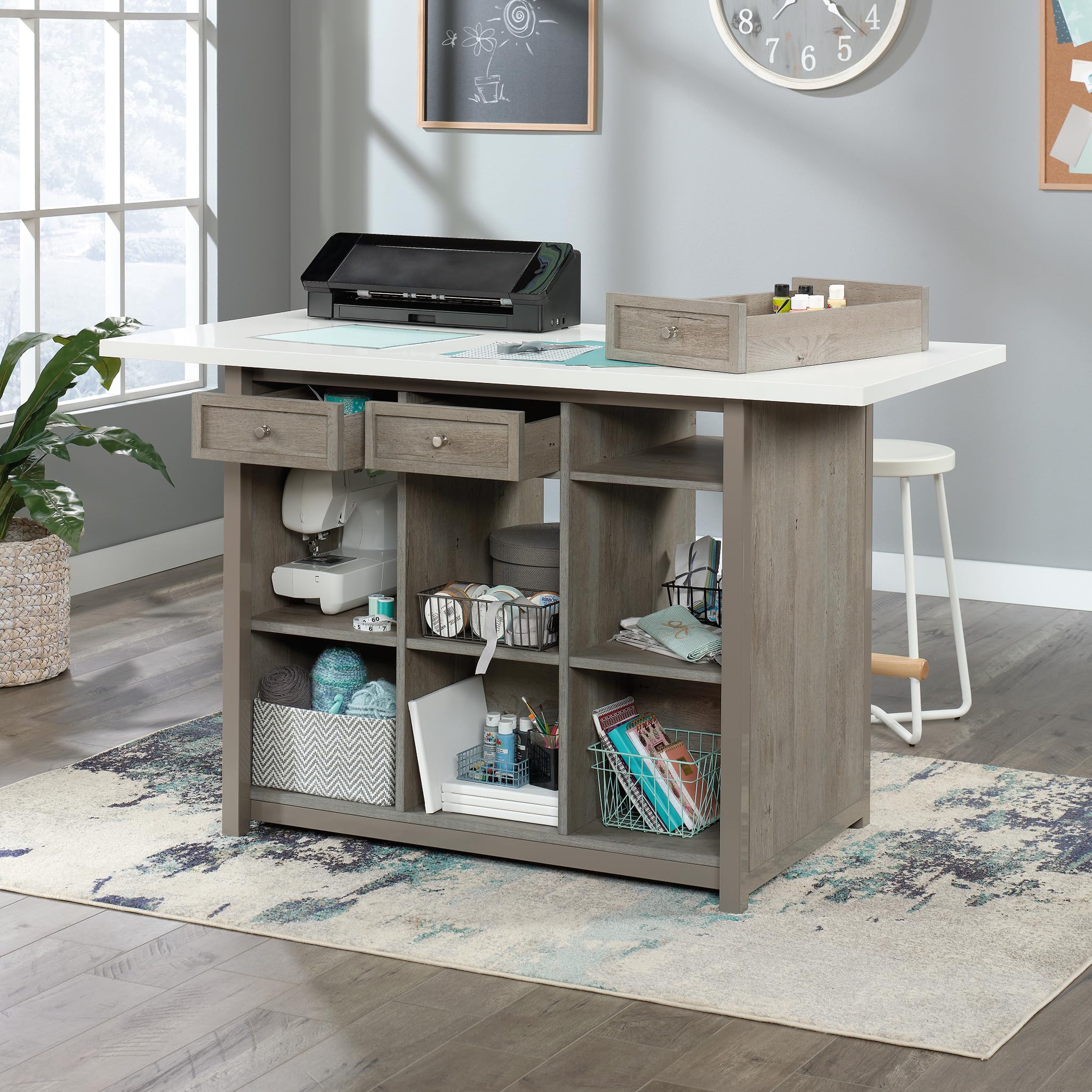 Amazon.com: Sauder Craft Pro Series Durable Craft Work Table with