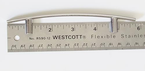 Miniatura 5 de 38SN96, paquete de 25 piezas de manijas de níquel satinado de 5 pulgadas, manijas de cajón de cocina de 3 3/4 pulgadas, 38SN96, paquete de 25