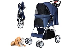 Pet Stroller: Safe & Smooth Rolls for Small Dogs