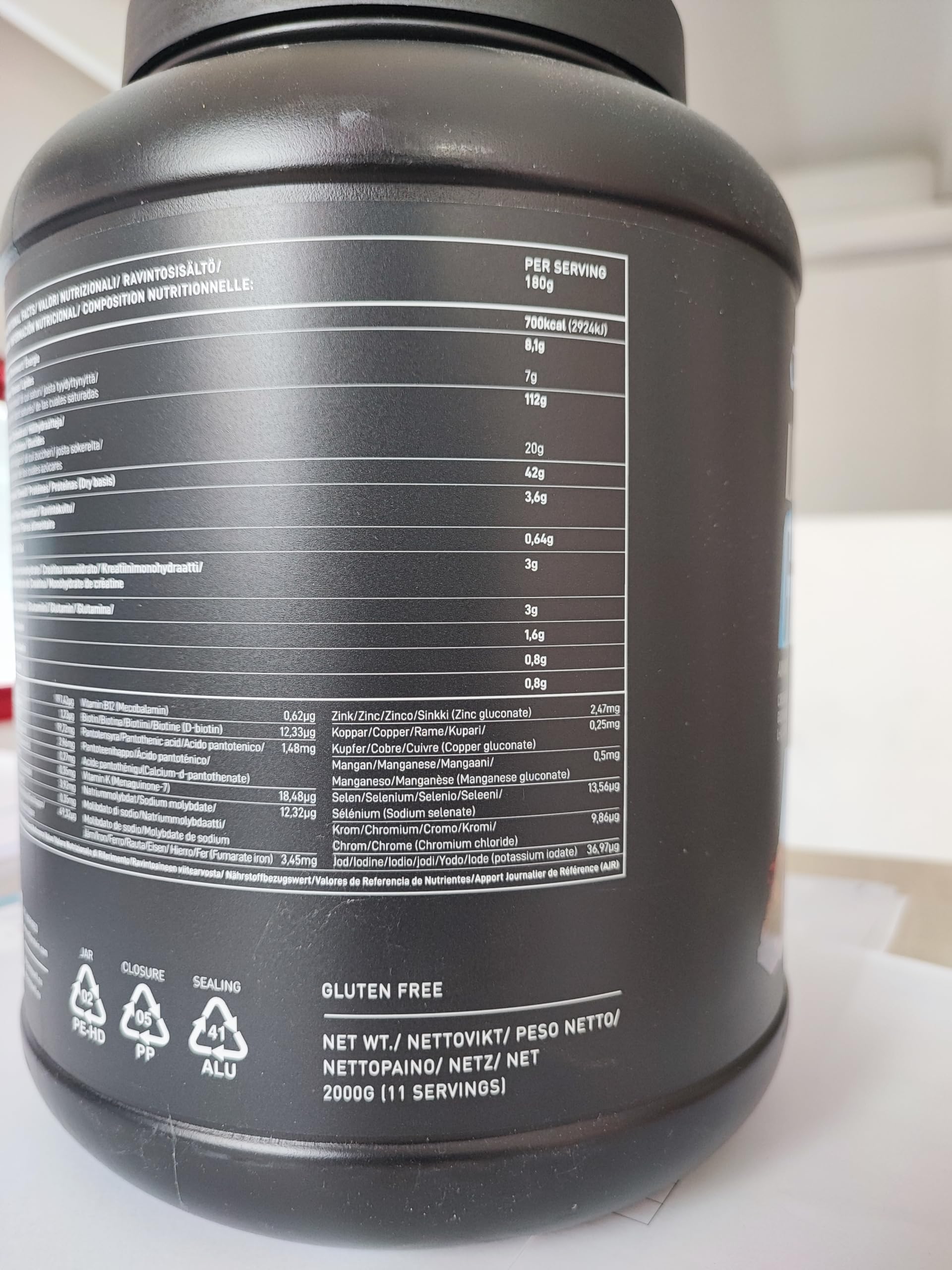 SELF OMNINUTRITION LARGE MASS GAINER 2 KG Cioccolato