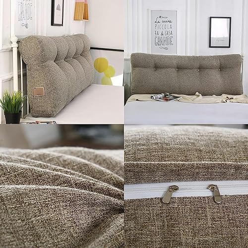 Miniatura 6 de Almohada de cuña triangular Soporte de posicionamiento Cojín de espalda de lectura Respaldo Soporte de posicionamiento Almohada Almohada de Cabecero