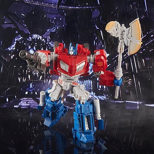 Miniatura 4 de Transformers Studio Series Voyager 03 War for Cybertron Gamer Edition 6.5 pulgadas Optimus Prime figura de acción
