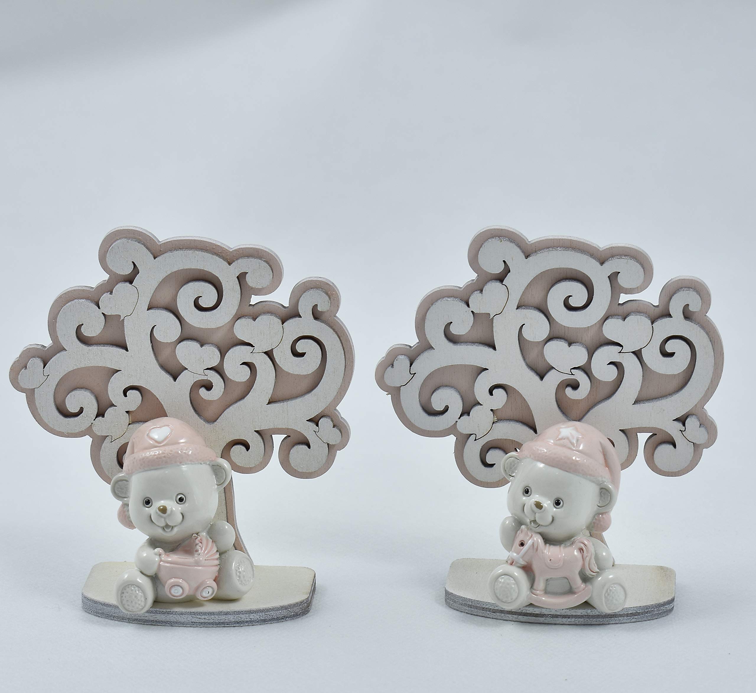 Bomboniere Calamite Albero Della Vita - 12 Pezzi Per Battesimo Bambina - Foto 4