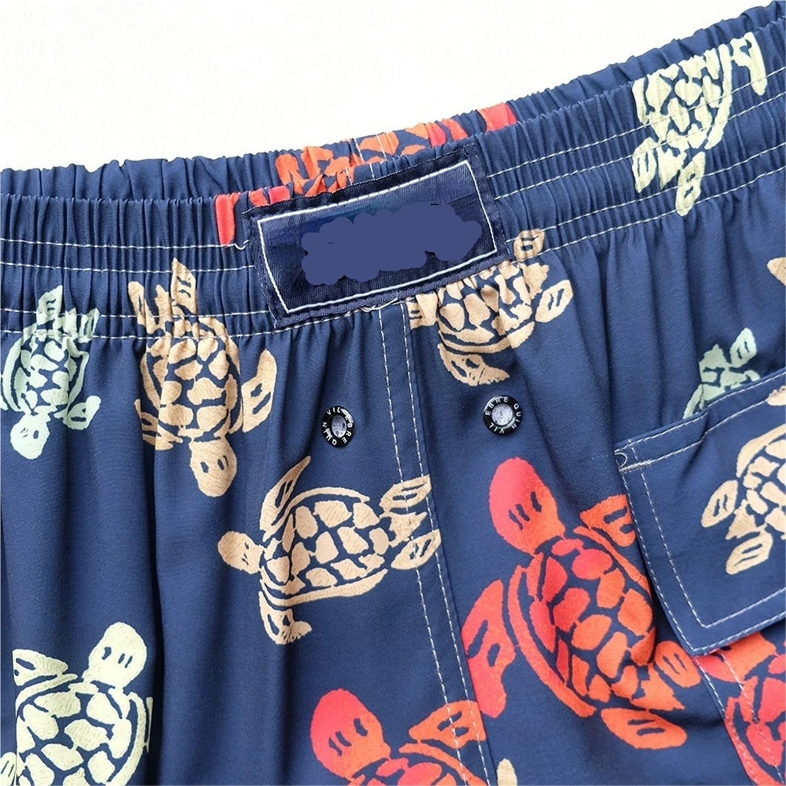 Pantaloncini da spiaggia Pantaloncini da bagno Costume spiaggia uomo | Con short da surf triangolare interno elasticizzato ad asciugatura rapida