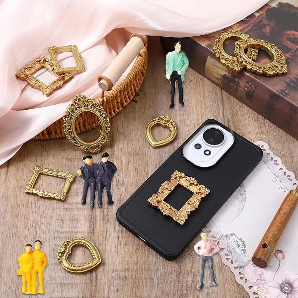 Mini Menschen Figuren Museum DIY Set mit Mini Bilderrahmen Vintage & Miniatur Figuren Museum fĂŒr einzigartige Momente, bedeutungsvolles Geschenk zum Valentinstag - 5