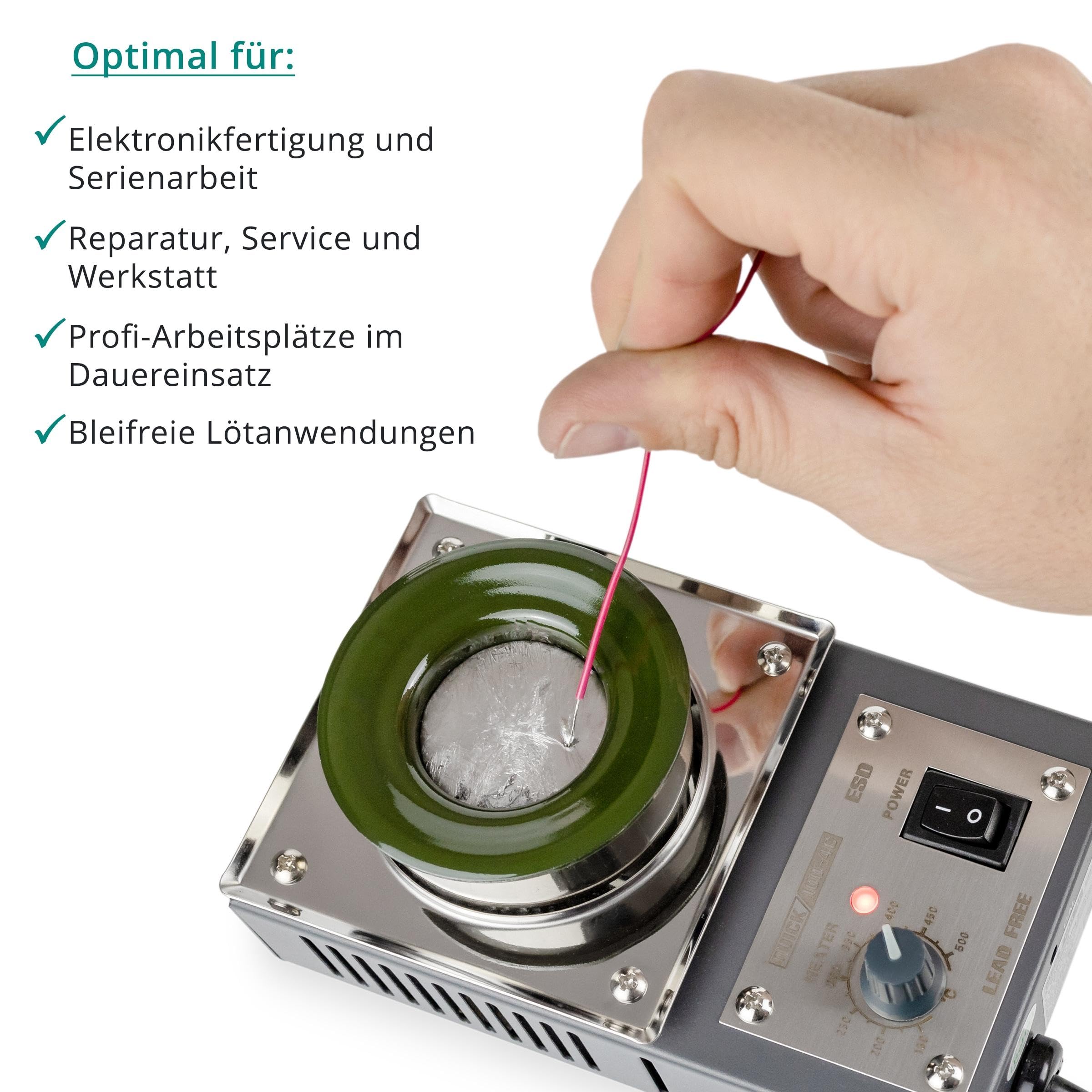 Quick qu100–4 C lötbad 200 W 230 V
