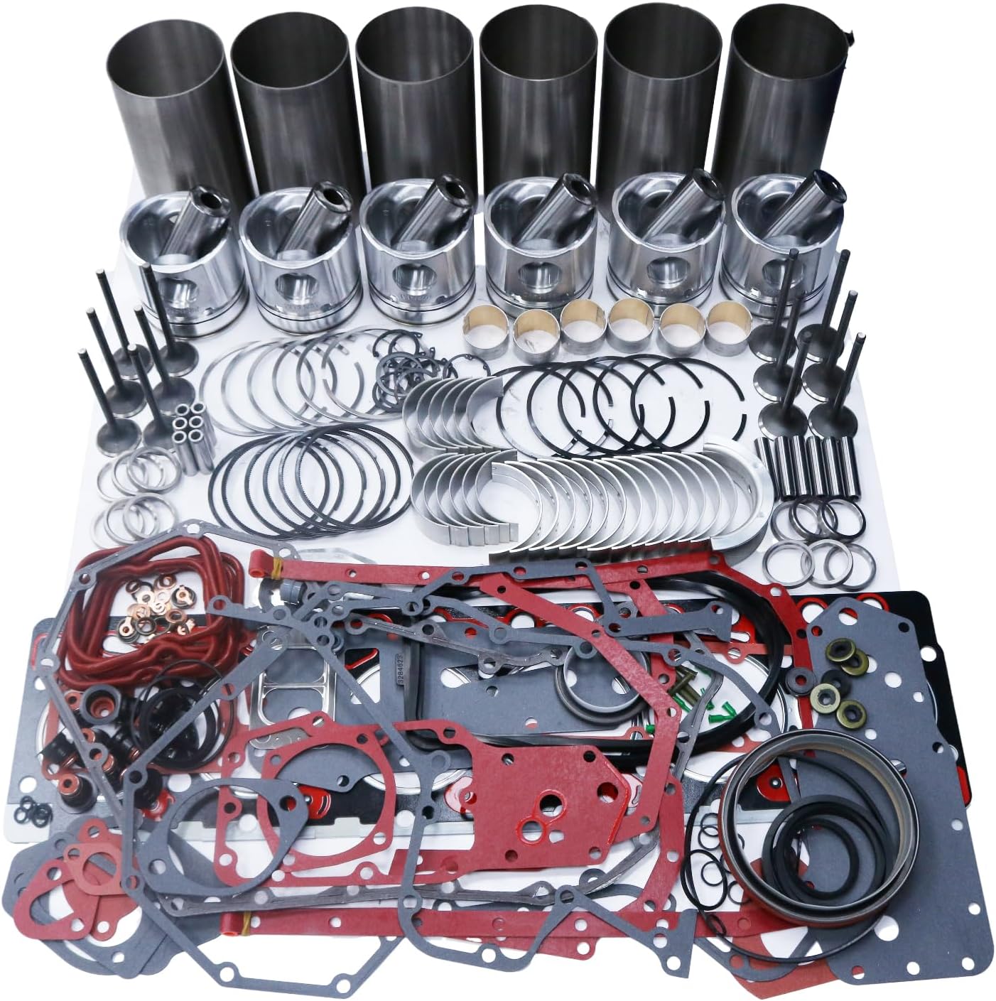 ZTUOAUMA Overhaul Rebuild Kit Compatible with Cummins 5.9L 12V B5.9 6BT5.9 6BTA5.9 6BT Engine 1988-1997.5 Premium Dodge Ram Pickup