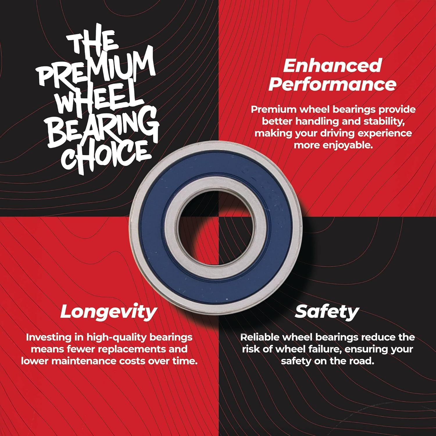 All Balls Racing 25-1202 Wheel Bearing Seal Kit Compatible with/Replacement for Honda