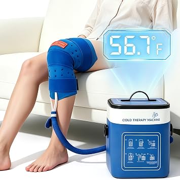Cold Therapy Machine for Knee After Surgery, Quiet Pump Ice Machine
