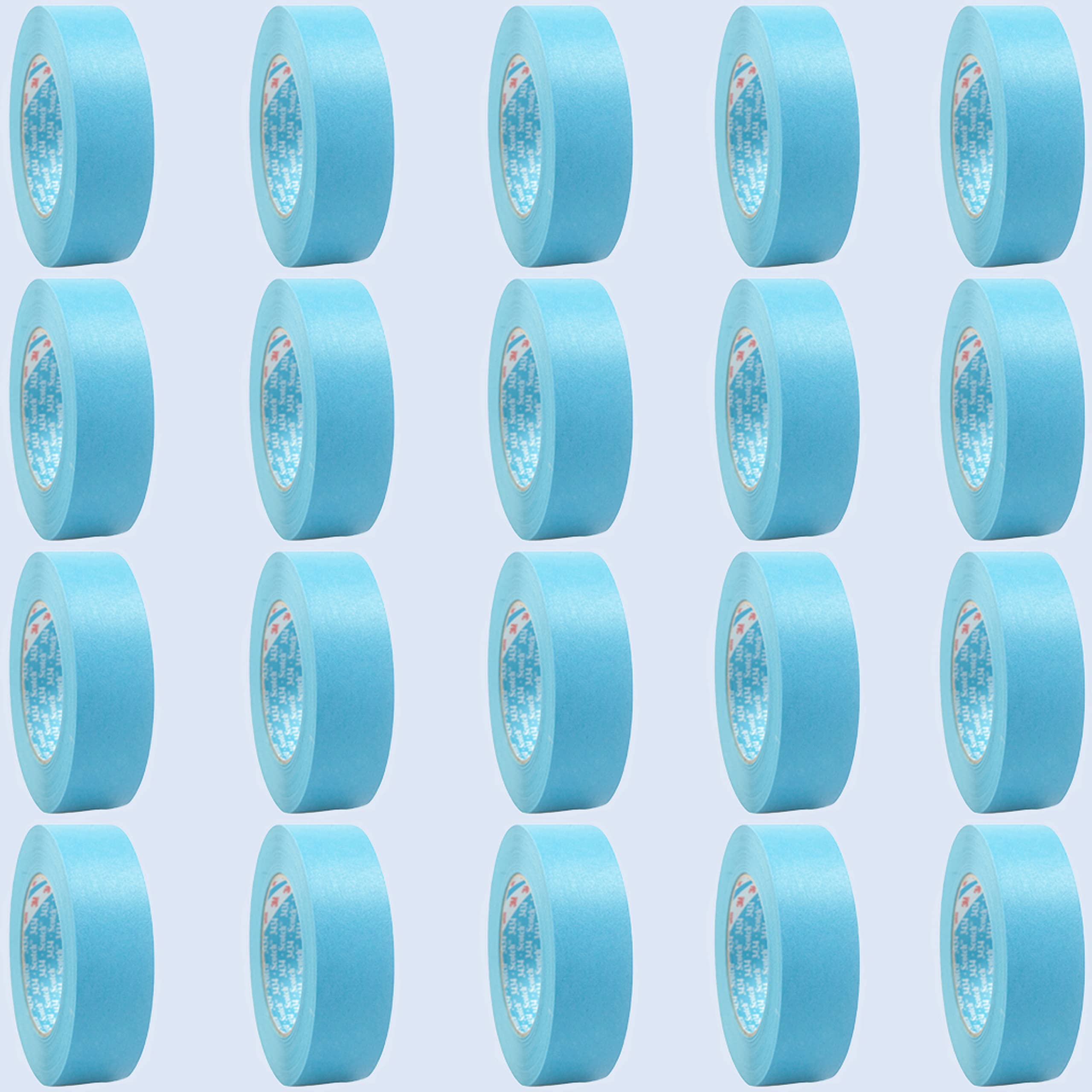 20 Rollen 3M Scotch 3434 blaues Abdeckband Klebeband Lackierer 48mm 50m