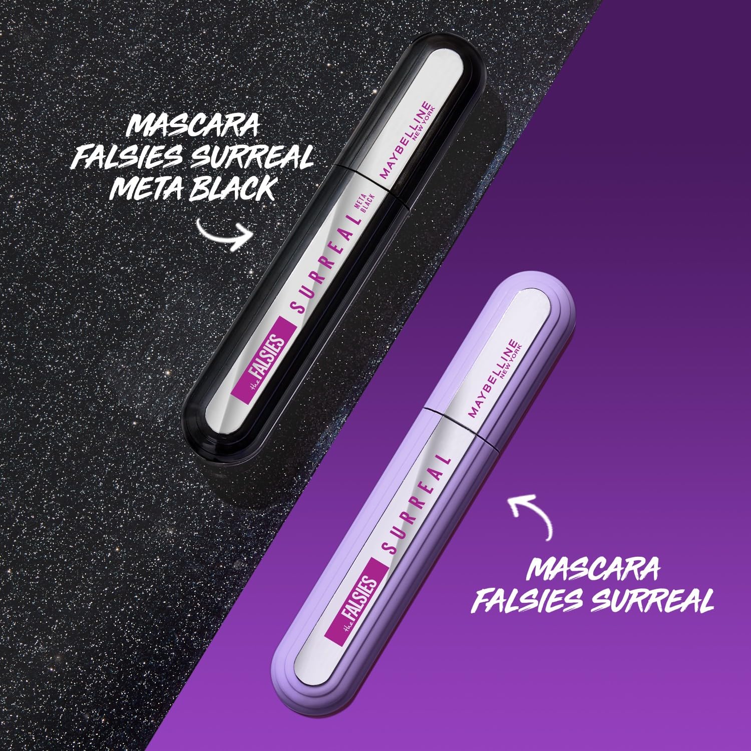 Maybelline New York Falsies Surreal Meta Black Maskara