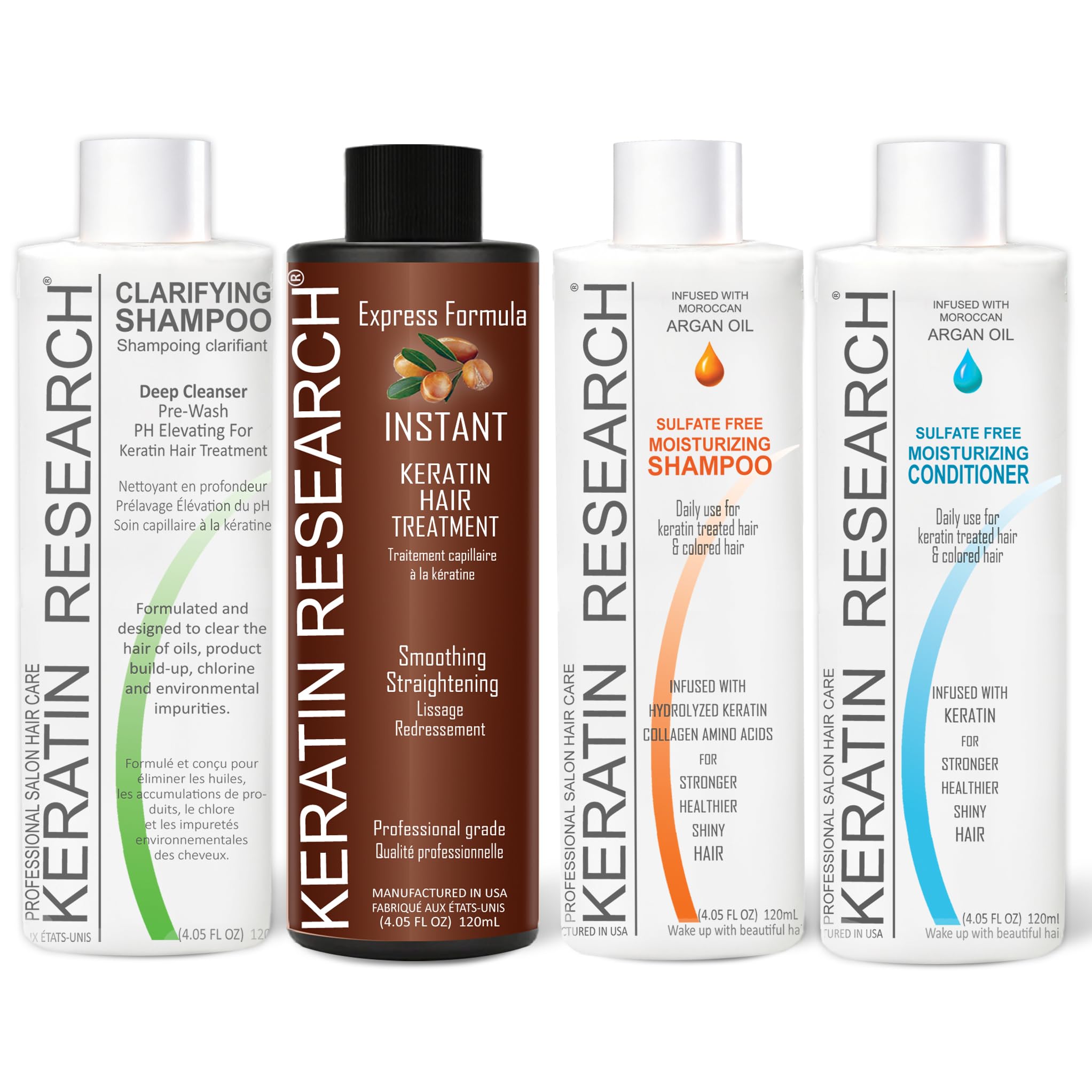 KERATIN RESEARCH Instant Keratin Hair Treatment Express Formula