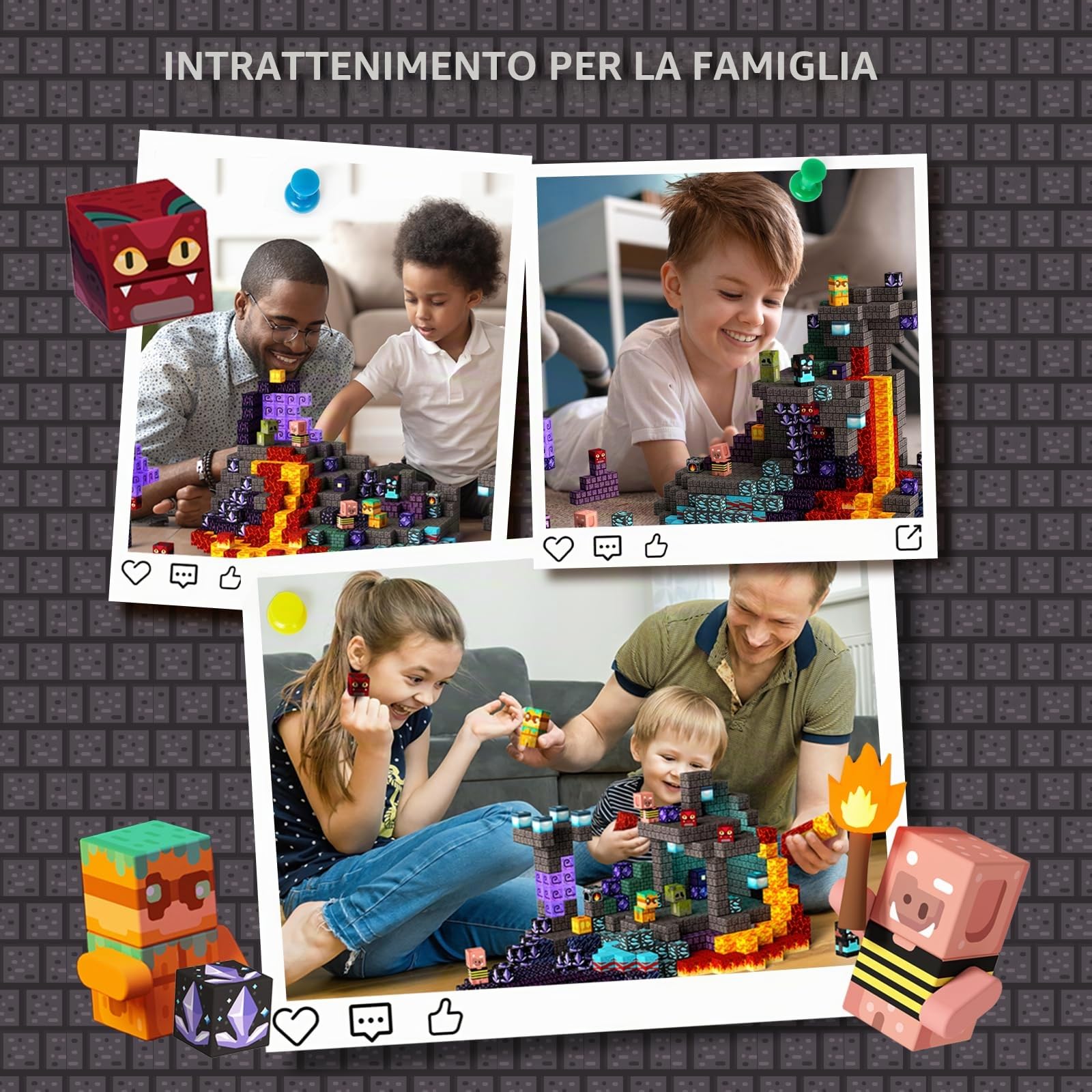 GobiDex Blocchi Magnetici 200 Pezzi Giocattoli di Costruzione per Bambini da 3 Anni in su Gioco Educativo MagWonder con Magneti Regalo Sensoriale per Bambini e Bambine Compleanno