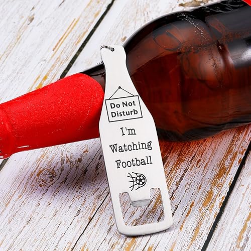 Miniatura 3 de Abridor de botellas, regalos de fútbol para entrenador de fútbol, accesorios de fútbol para amantes del fútbol, niños, divertidos regalos de
