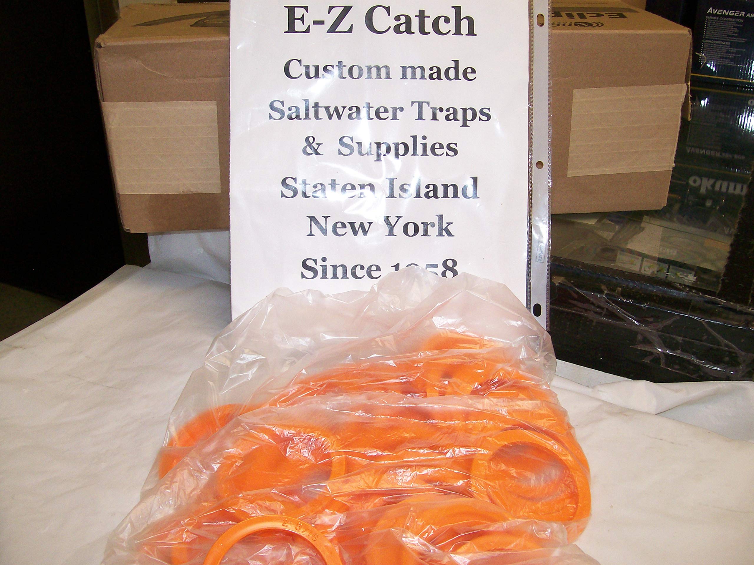 50 Count Crab Pot & Crab Trap Plastic Cull Rings Size 2-5/16"