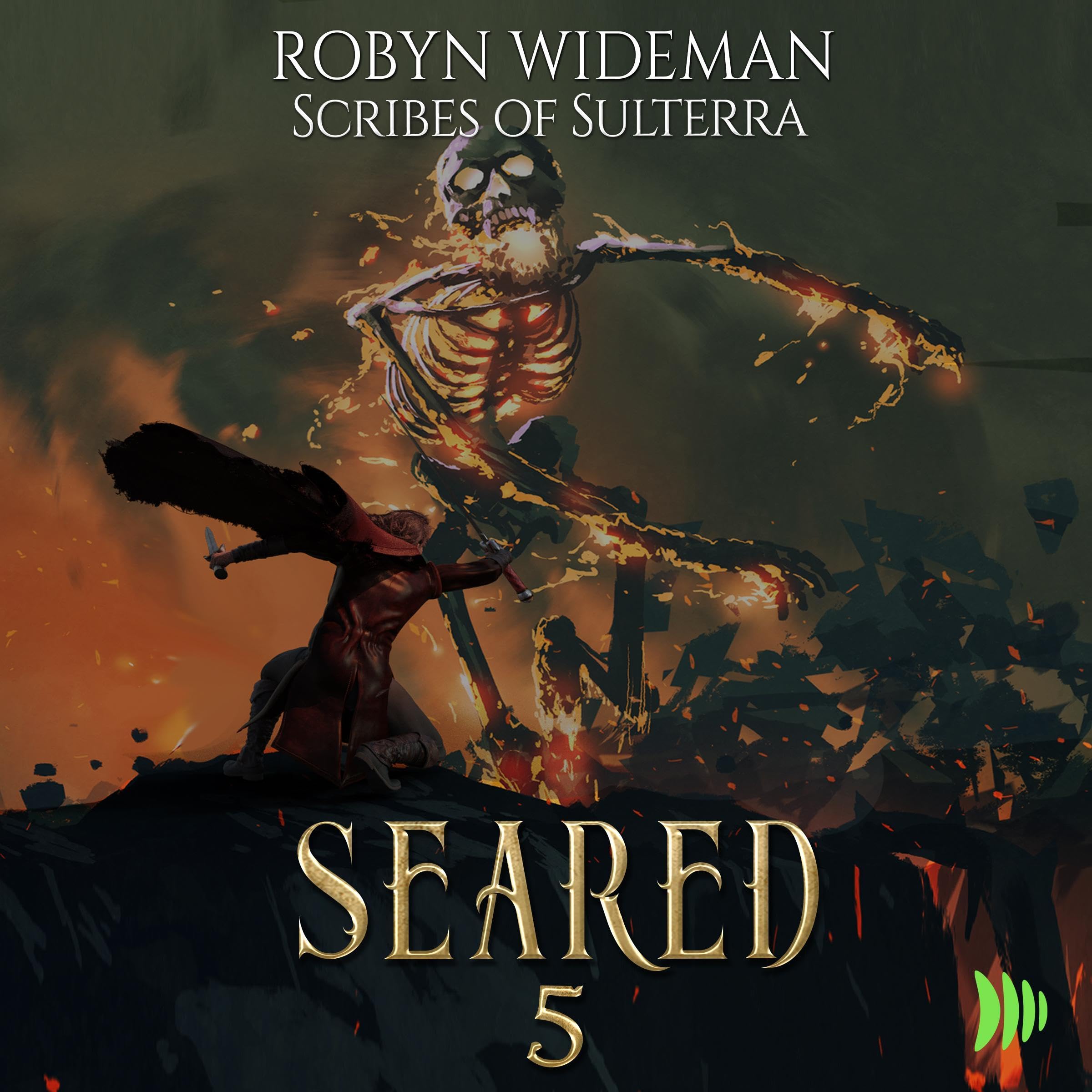 Cover art for Seared, Book 5