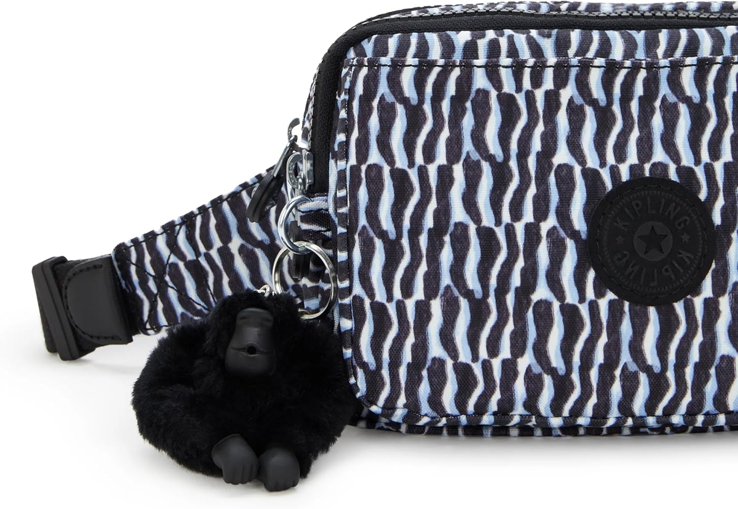 Kipling Women's Abanu Multi Crossbody Bag, Lightweight, Adjustable Waist Pack with Multi-Compartment Zip Pockets