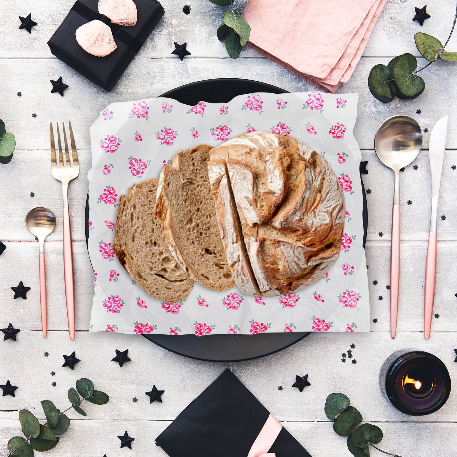 150 Stück Wachspapier Für Feiertage – Valentinstag, Ostern, St. Patrick’s Day Motive