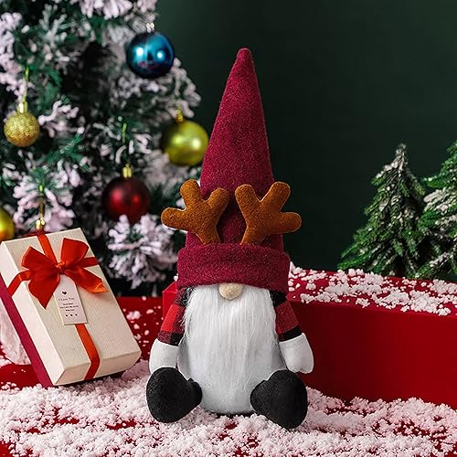 Miniatura 2 de FRAKYEN Gnomos de peluche de Navidad, decoraciones de gnomos para el hogar, cumpleaños, gnomos, regalos de peluche, gnomos de Navidad, muñeco de