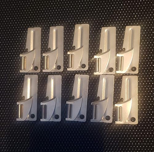 GI US Military P-38 - Abrelatas (10 unidades), tamaño mediano (1.5 pulgadas)