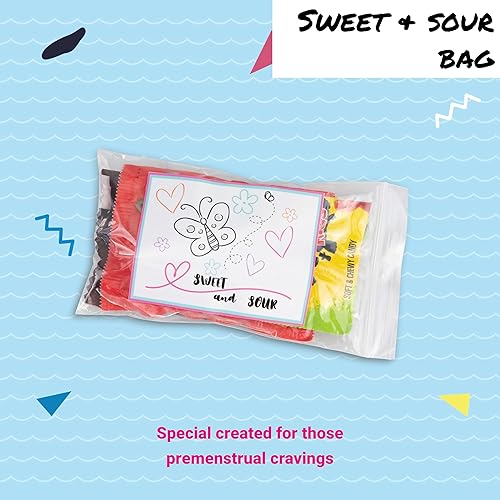 Miniatura 7 de Kit de primer período para niñas  Kit menstrual para el primer período menstrual caja cómoda para preadolescentes con bolsa para llevar para niñas