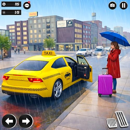 Crazy Taxi Cab Driving Simulator 3d– Tourist Pick & Drop NY City Driver – Modern Car Parking Game Free for Kids 2026