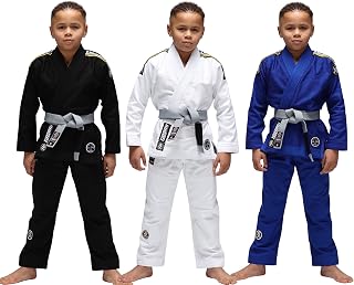 Nova Absolute BJJ Gi | Brazilian Jiu Jitsu Gi Kimono for Kids Includes Pants & White Belt - IBJJF Compliant, Training & Competitions, Worn by Pros, Designed by Experts