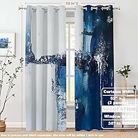 Vista 109 de Cenefas de cocina modernas con patrón de cobre marrón dorado para ventanas, cenefas opacas abstractas de marcas de arañazos y cortinas opacas