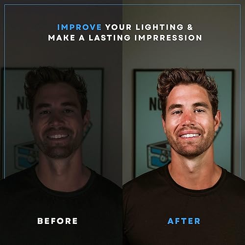 Miniatura 2 de LUME CUBE Edge 2.0 Lámpara de escritorio LED  Luz de escritorio regulable para oficina en casa con puerto de carga USB y brazo oscilante fuerte