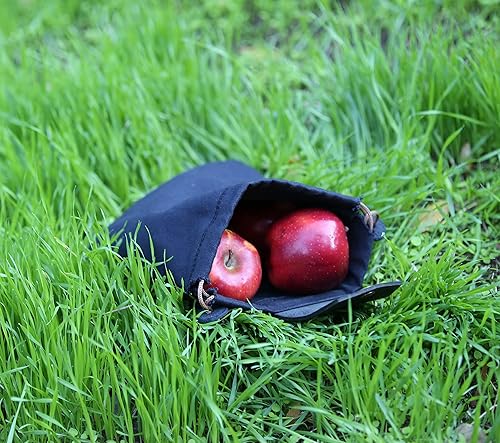 Miniatura 4 de Bolsa de forraje de lona encerada Belutti Negro-negro Bolsa plegable de lona encerada