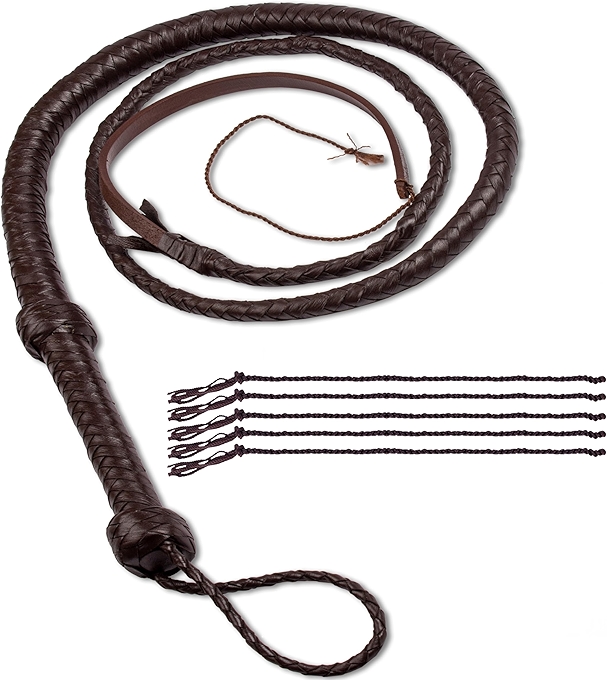 HADZAM Indiana Jones 真实牛皮鞭子 多款颜色可选