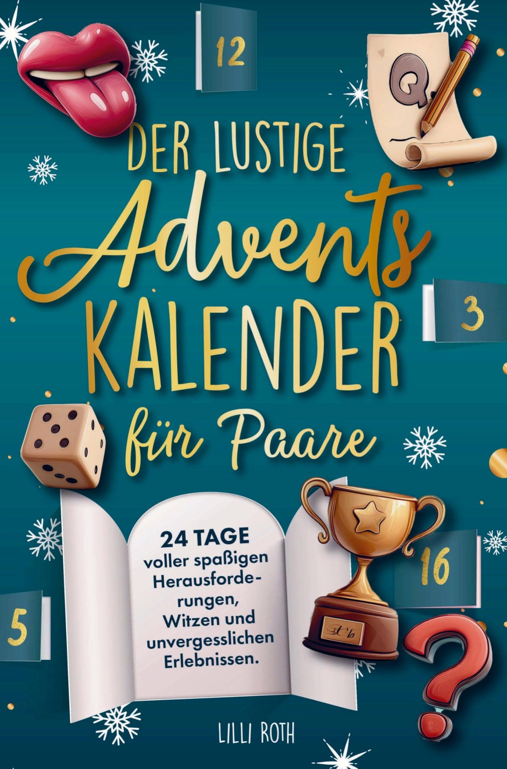 Bookmundo Adventskalender für Paare - Der lustige Adventskalender für Paare
