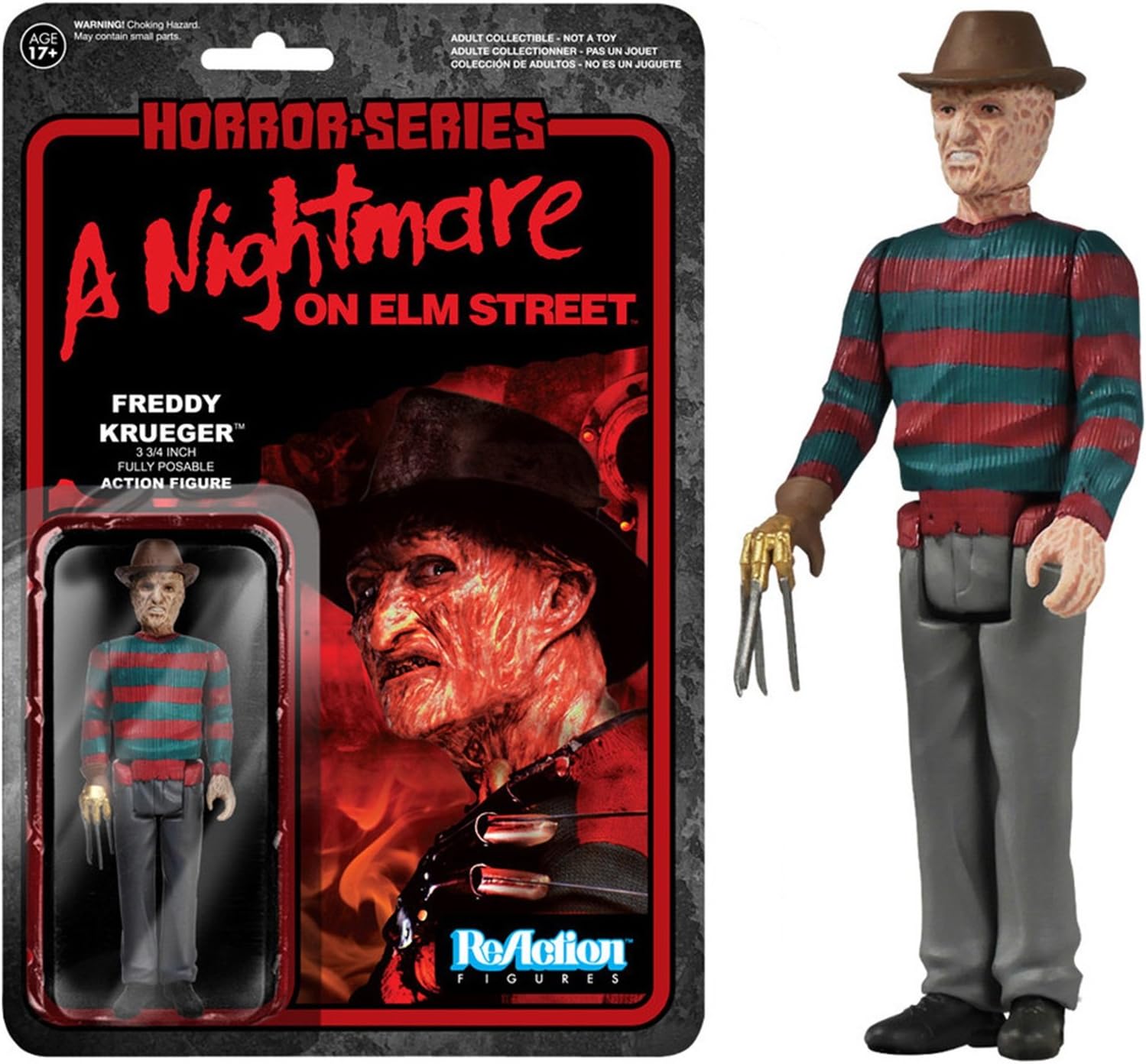 Funko Horror Classics Freddy Krueger Reaction Figure