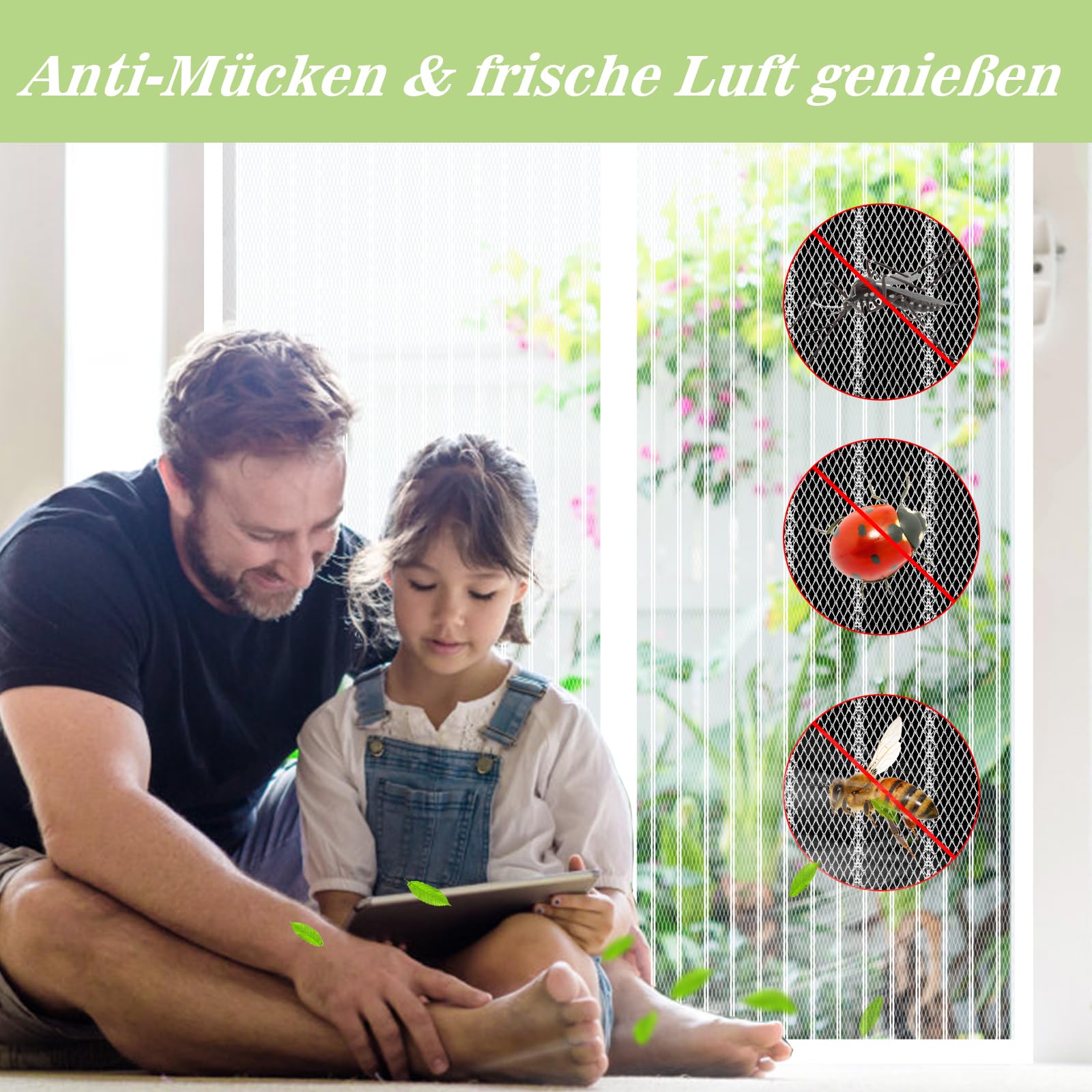 Magnet-Fliegengitter Für Terrassentüren – Insekten Draußen, Frische Luft Drinnen
