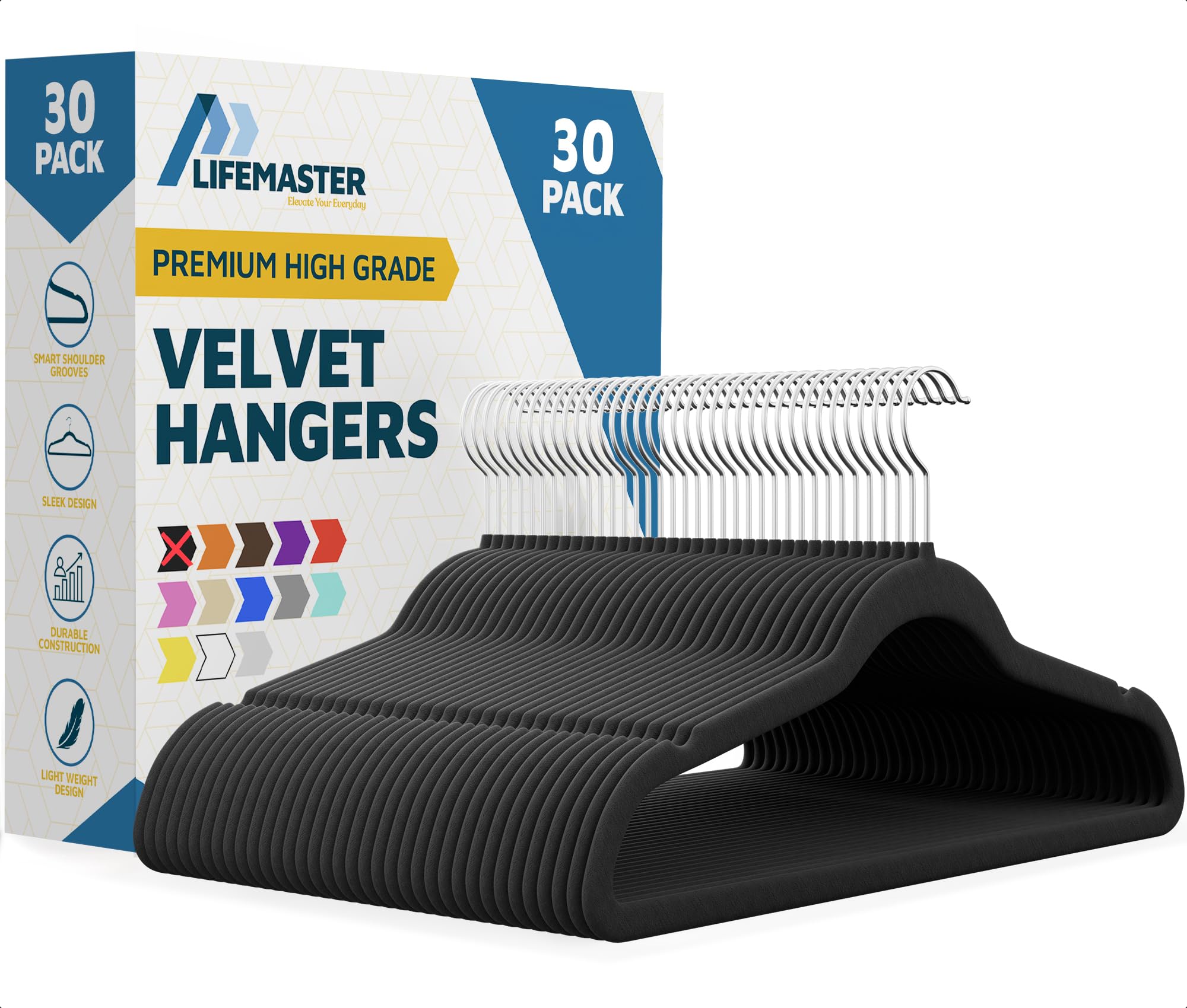 Lifemaster Velvet Hangers
